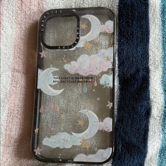 13 Pro Max Casetify Celestial Moon and Stars Phone Case - Picture 1 of 2